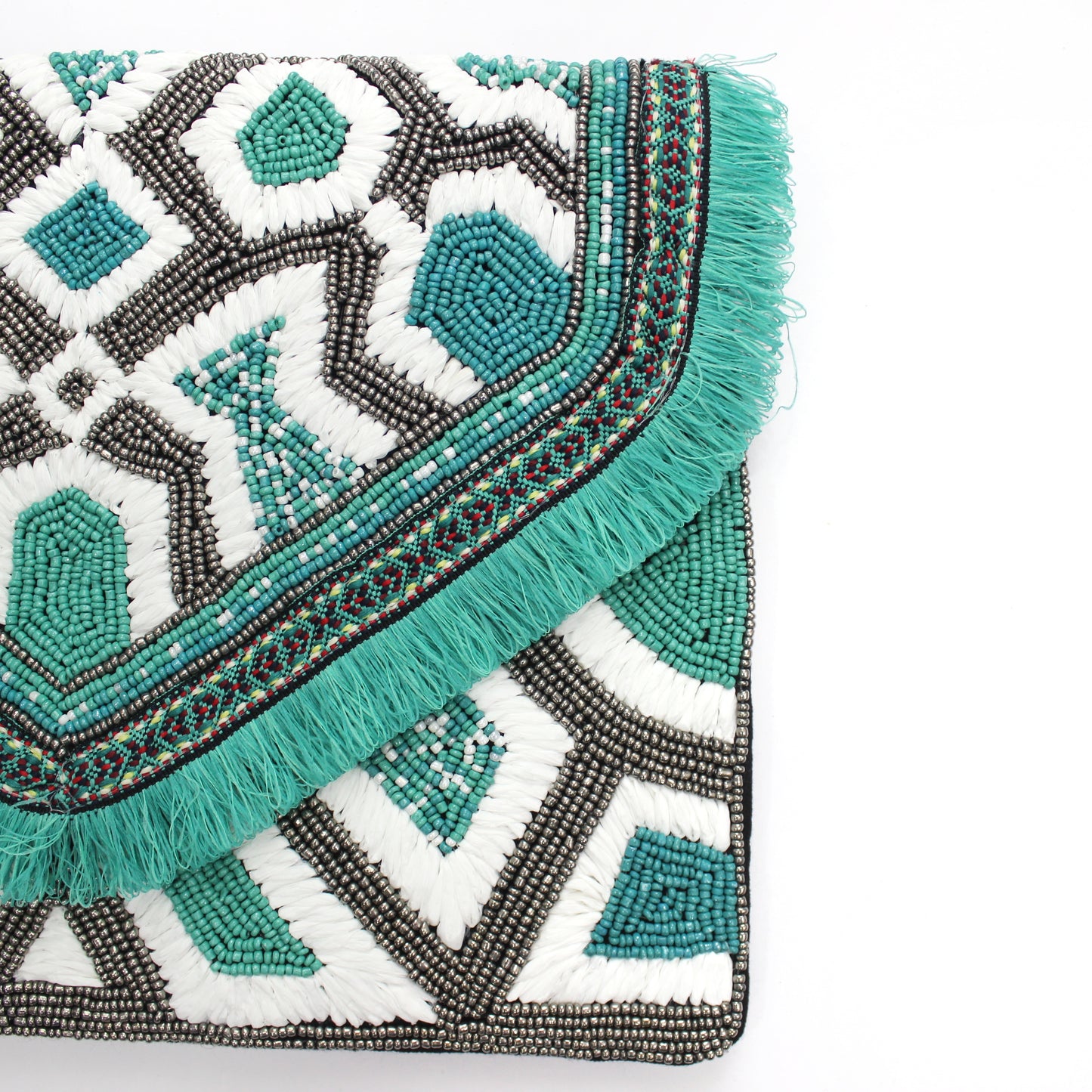 Turquoise Raffia Hermosa