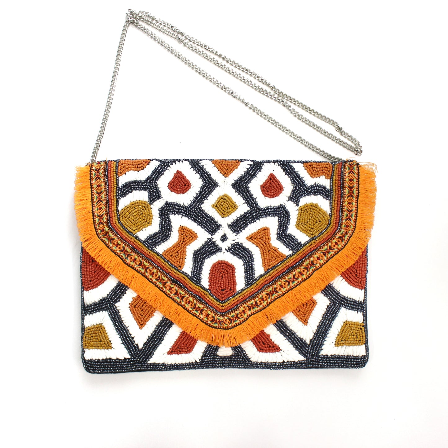 Orange Raffia Hermosa