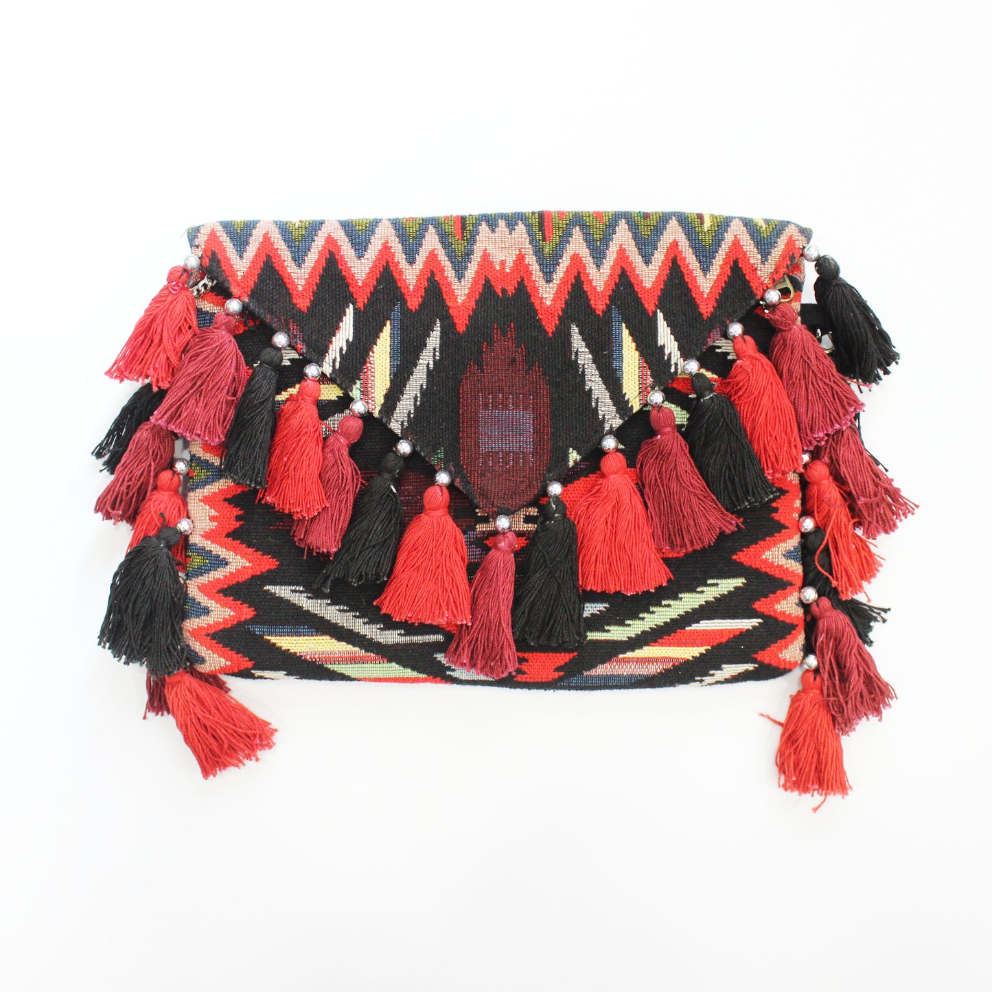 Scarlett Muticolor Bohemian Clutch Bag