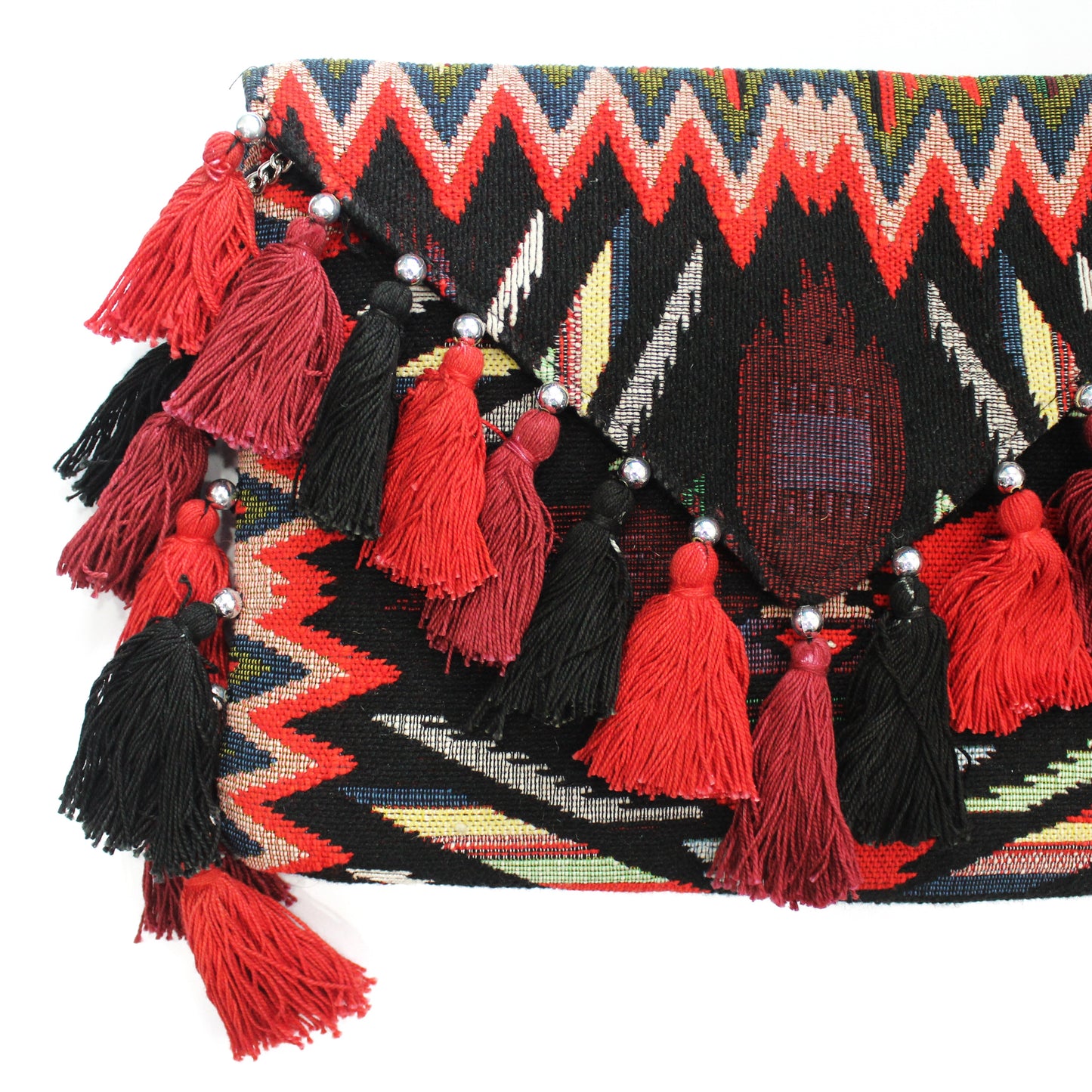 Scarlett Muticolor Bohemian Clutch Bag