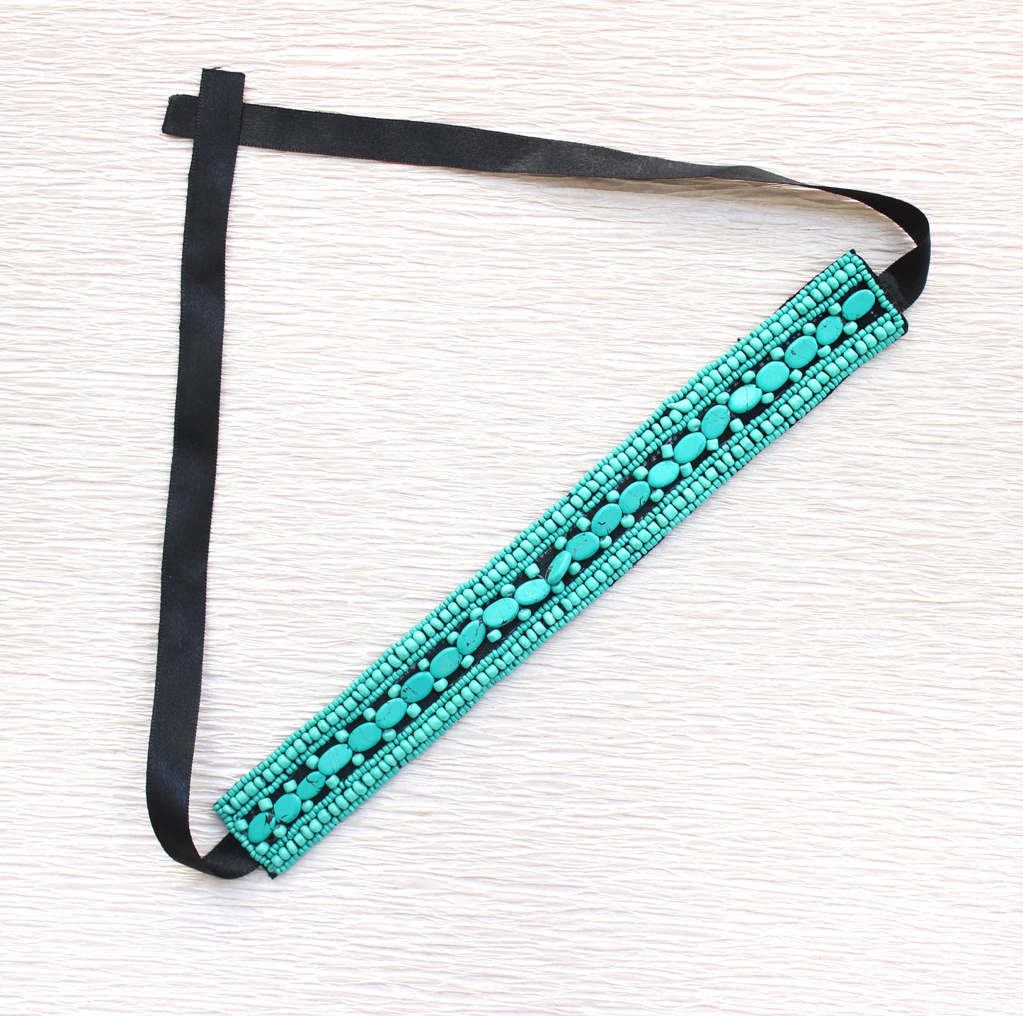 Turquoise Beaded Choker
