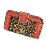 Premium Leather Banjara Wallet - Burnt Orange