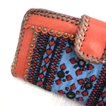 Premium Leather Banjara Wallet3 - Burnt Orange