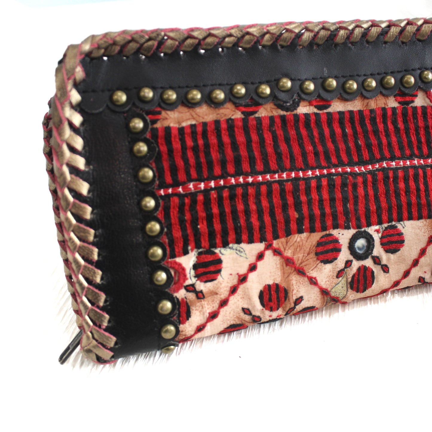 Premium Leather Banjara Wallet7 - Black