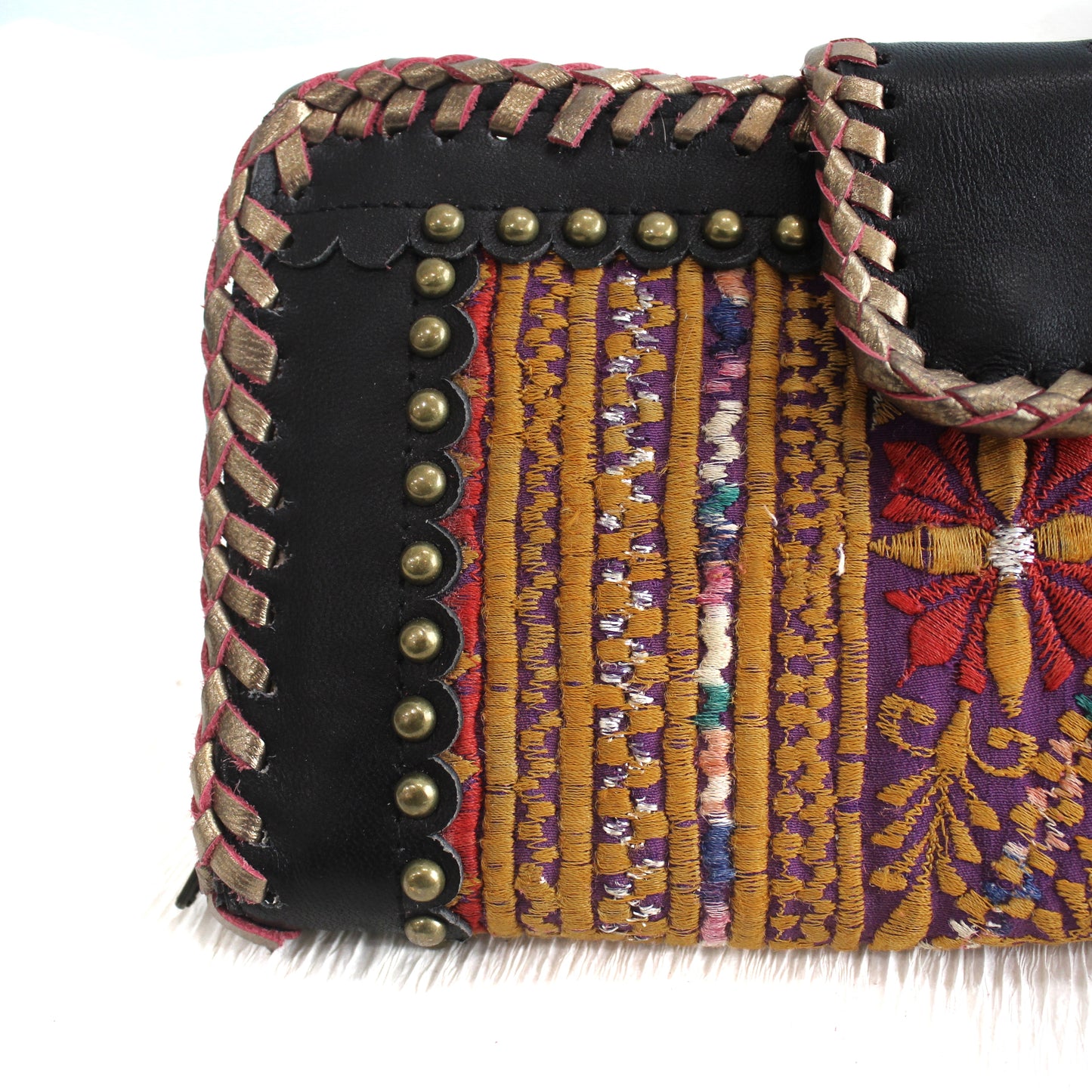 Premium Leather Banjara Wallet8 - Black