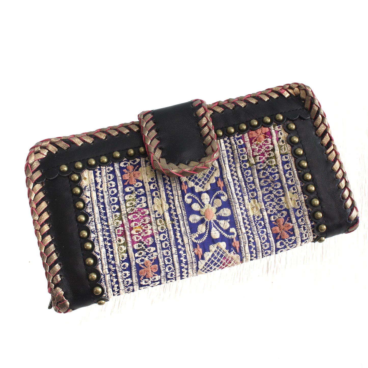 Premium Leather Banjara Wallet9 - Black