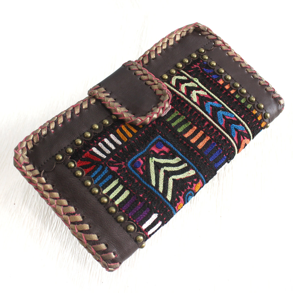 Premium Leather Banjara Wallet11 - Choclate Brown