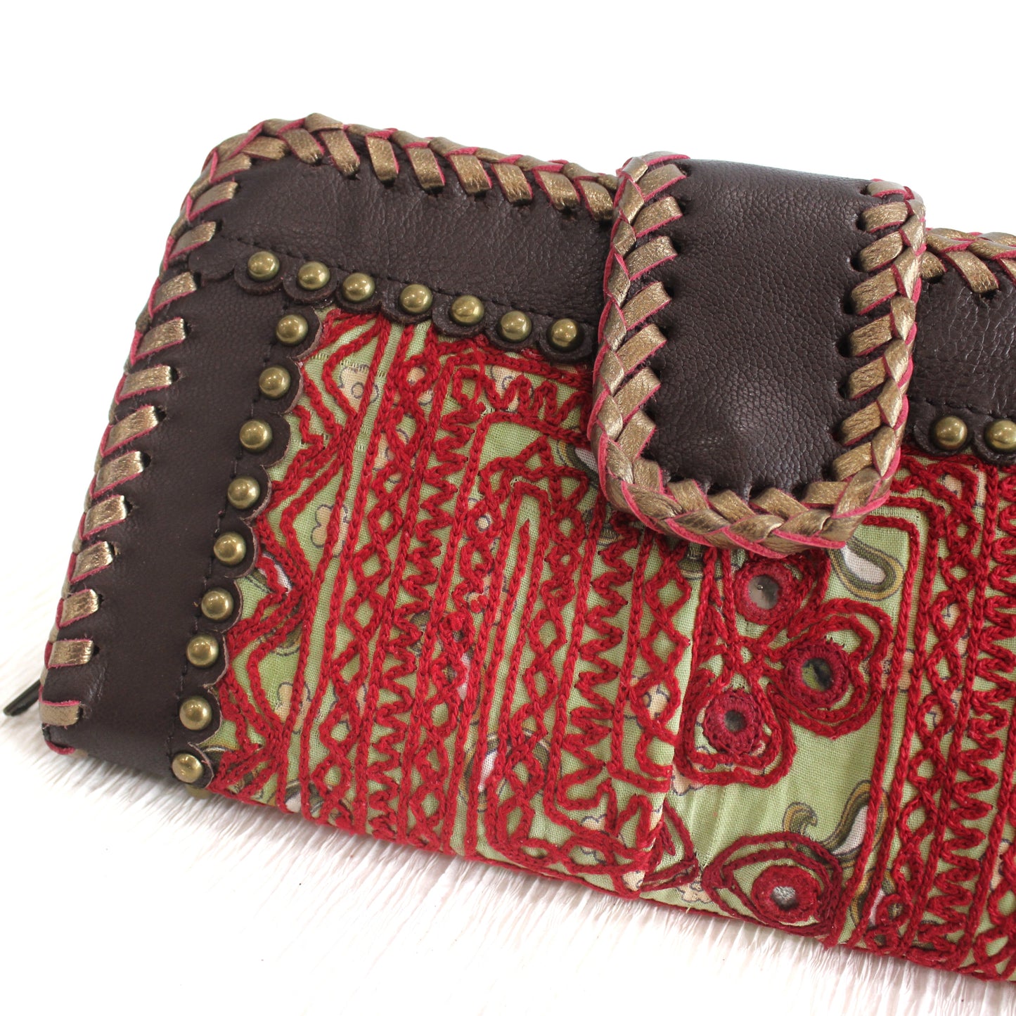 Premium Leather Banjara Wallet12 - Choclate Brown