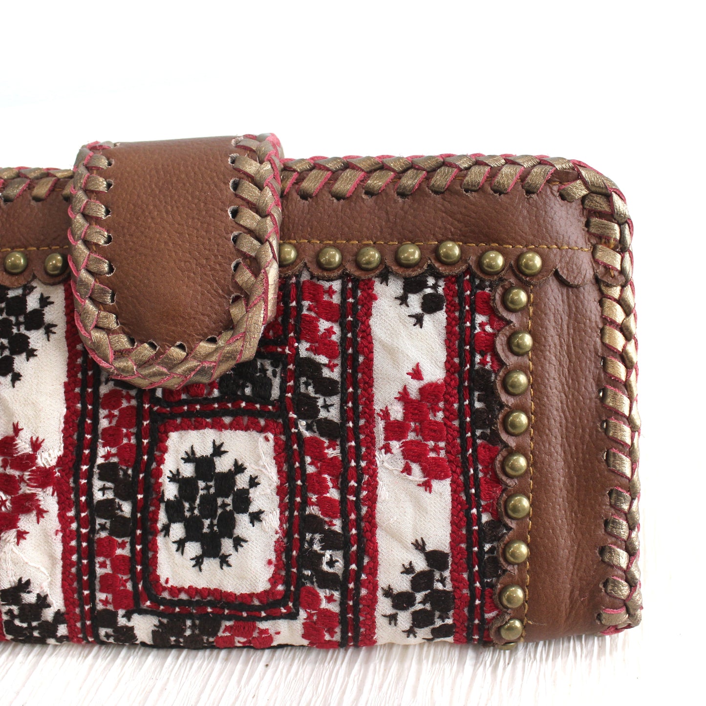 Premium Leather Banjara Wallet23 - Brown