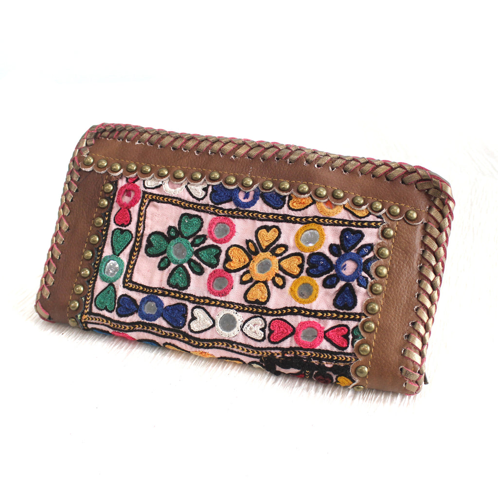 Premium Leather Banjara Wallet24 - Brown