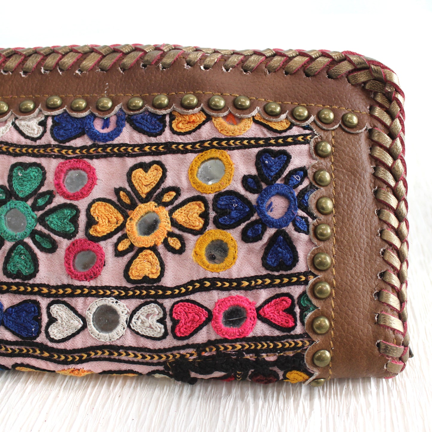 Premium Leather Banjara Wallet24 - Brown