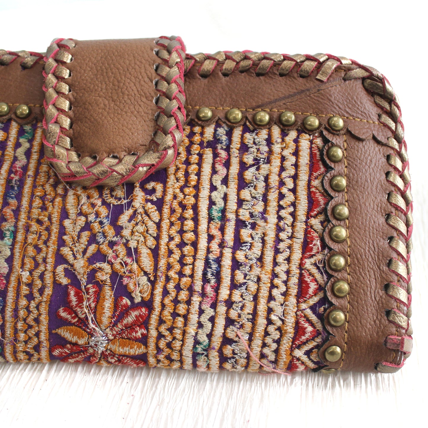 Premium Leather Banjara Wallet25 - Brown