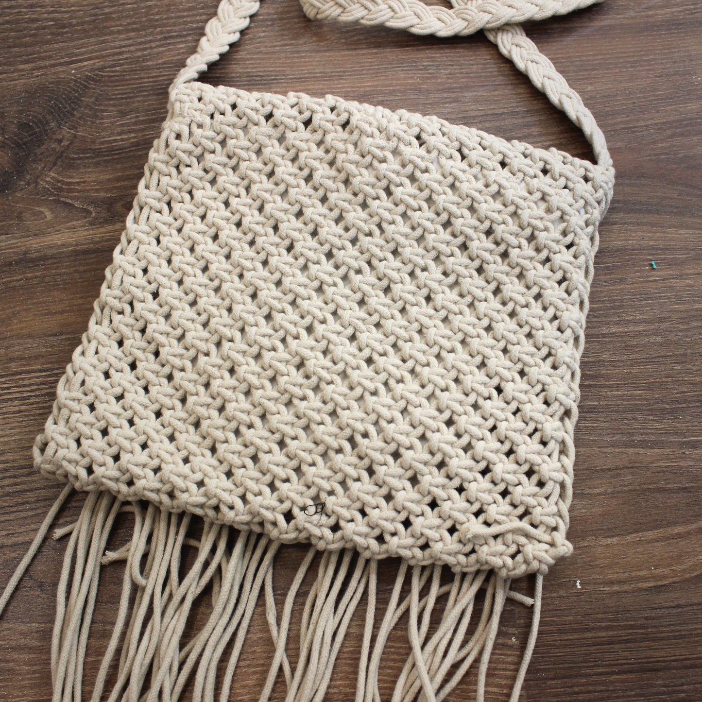 Macrame Off-White Sling - Medium