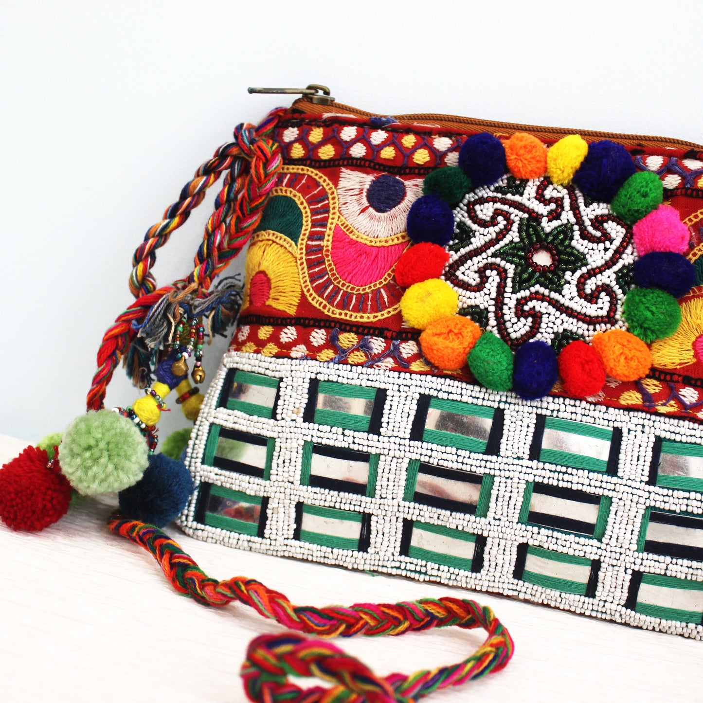 Banjara Pom Pom Bag