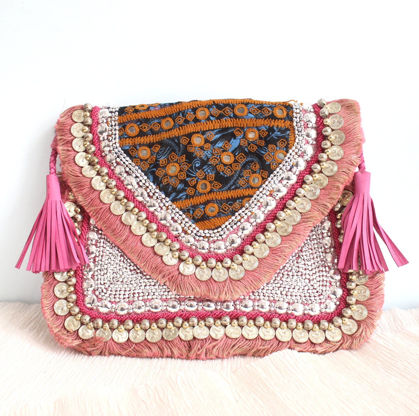 Banjara Coin - Faded Pink
