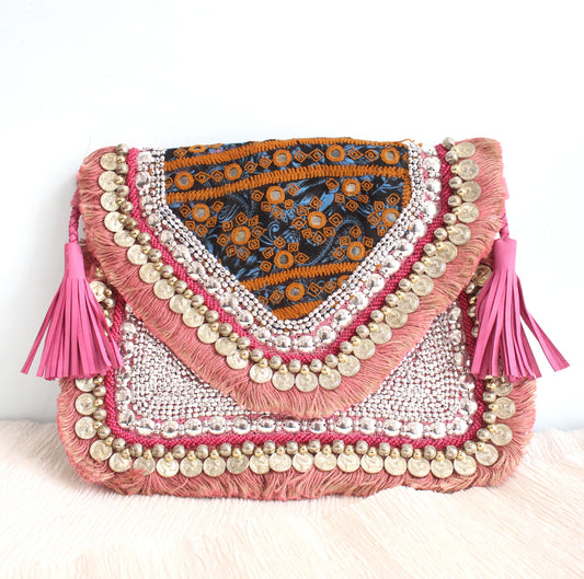 Banjara Coin - Faded Pink