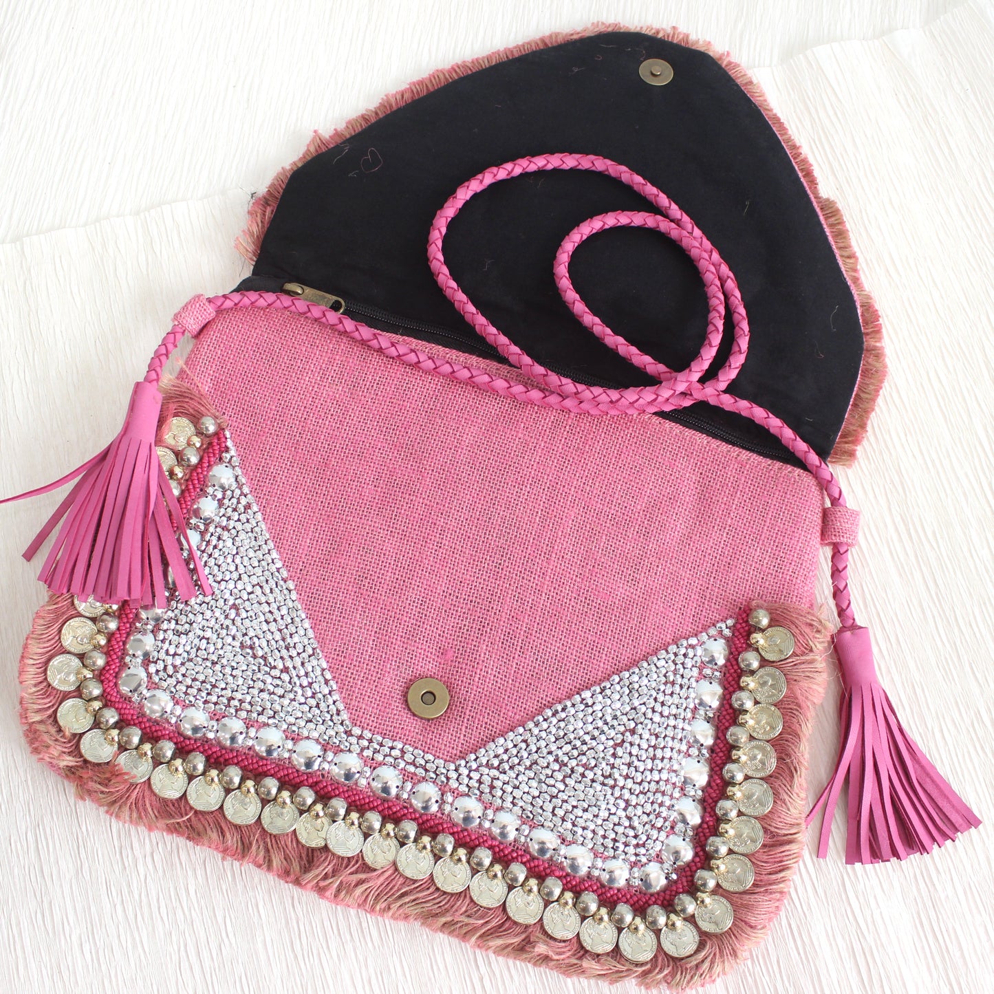 Banjara Coin - Faded Pink