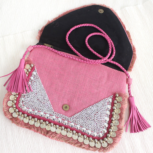 Banjara Coin - Faded Pink