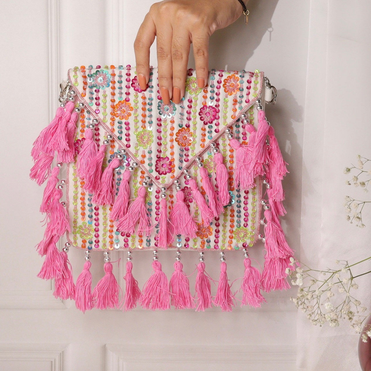 Cali Pink Sequined