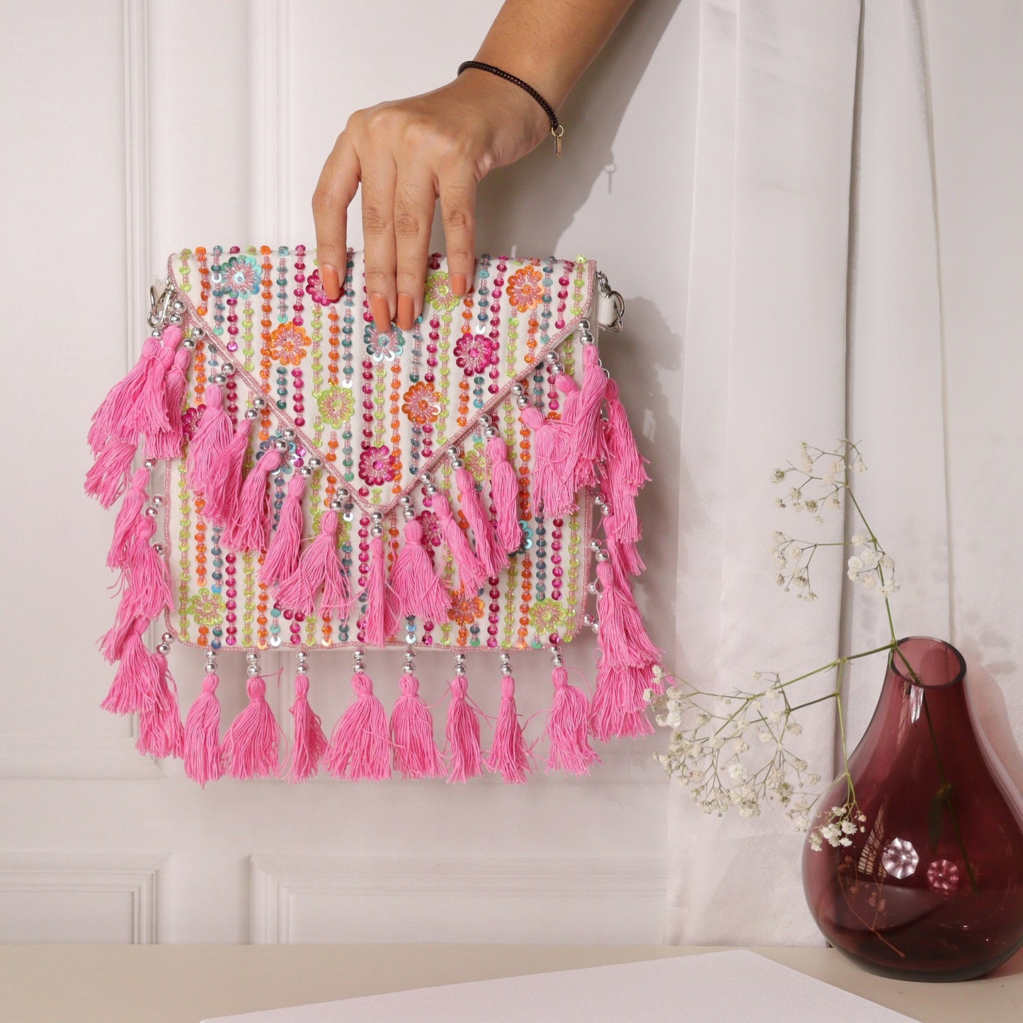 Cali Pink Sequined