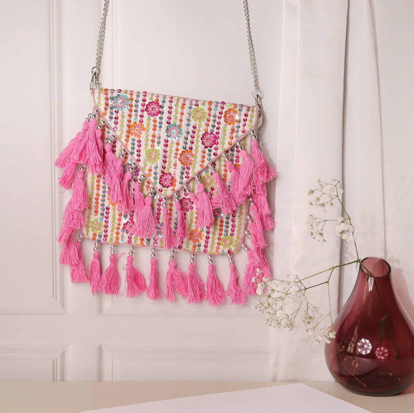 Cali Pink Sequined