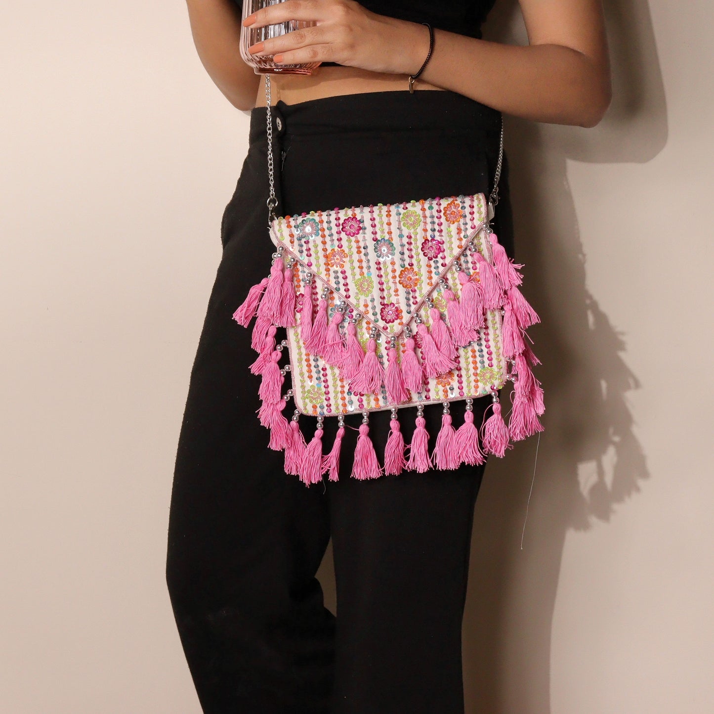 Cali Pink Sequined