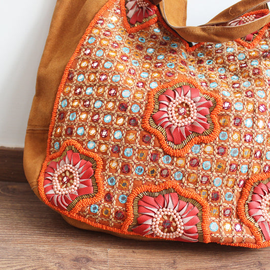 Tote Banjara11 - Suede Leather