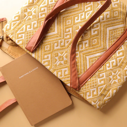 Bonita Jacquard Mustard