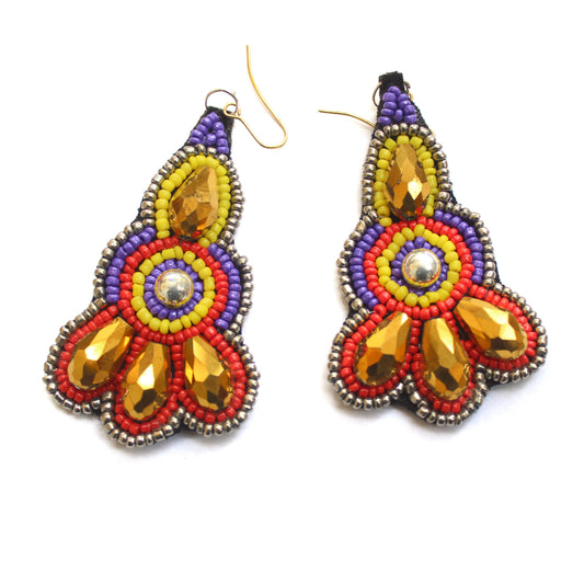 Bohemian Beaded Earring2