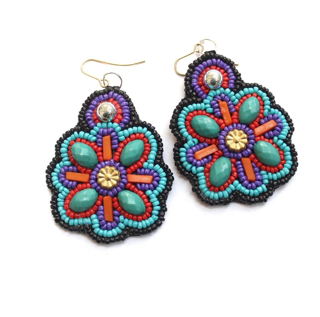 Bohemian Beaded Earring5