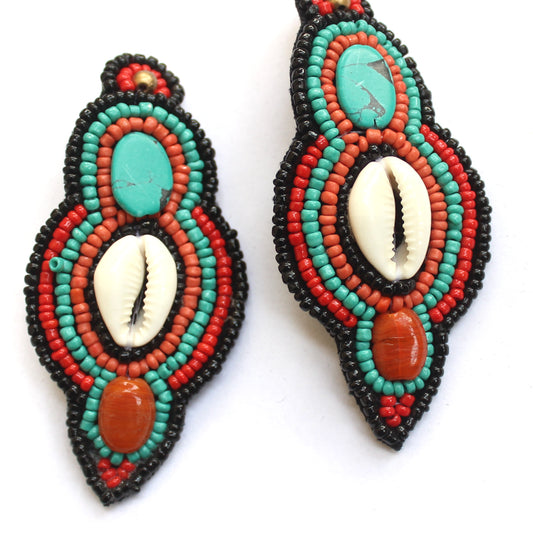 Bohemian Beaded Earring11