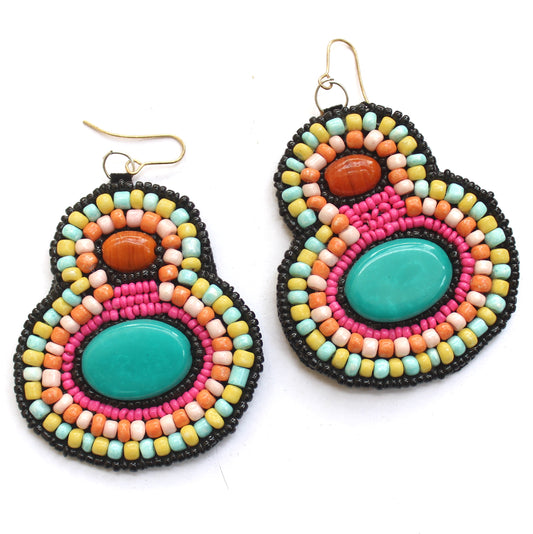 Bohemian Beaded Earring15