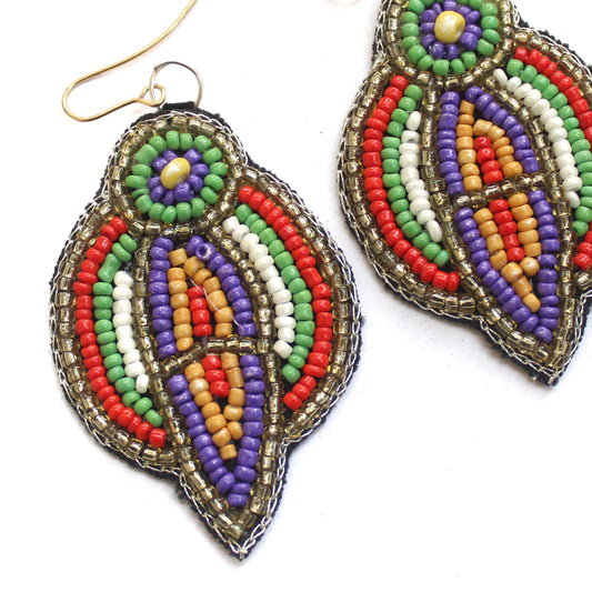 Bohemian Beaded Earring21