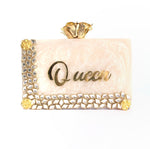 I am Queen Resin Clutch