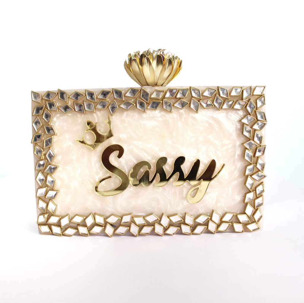 Sassy Resin Clutch