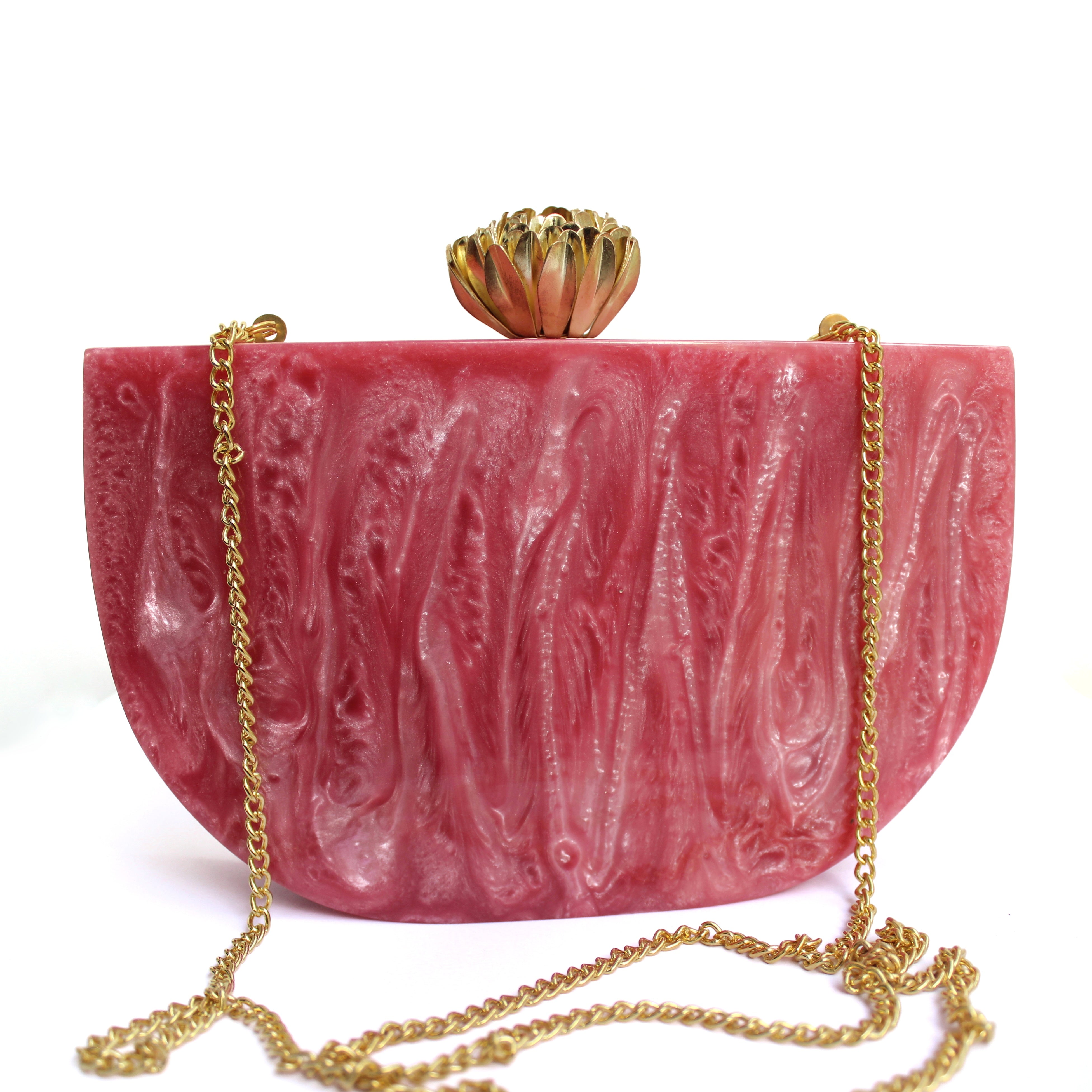Buy Beige Embellished Stone Resin Clutch Bag by NR BY NIDHI RATHI Online at  Aza Fashions.