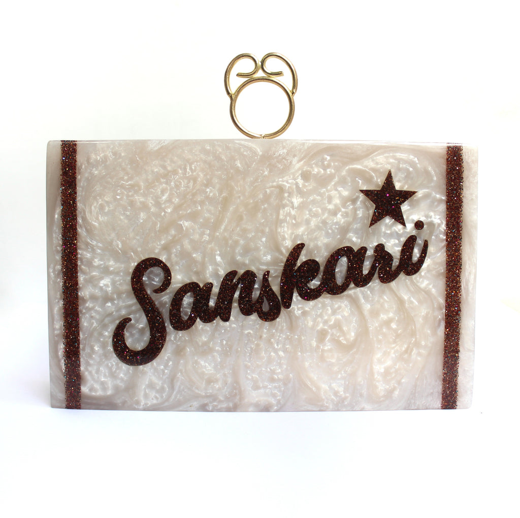 Sanskari Resin Clutch