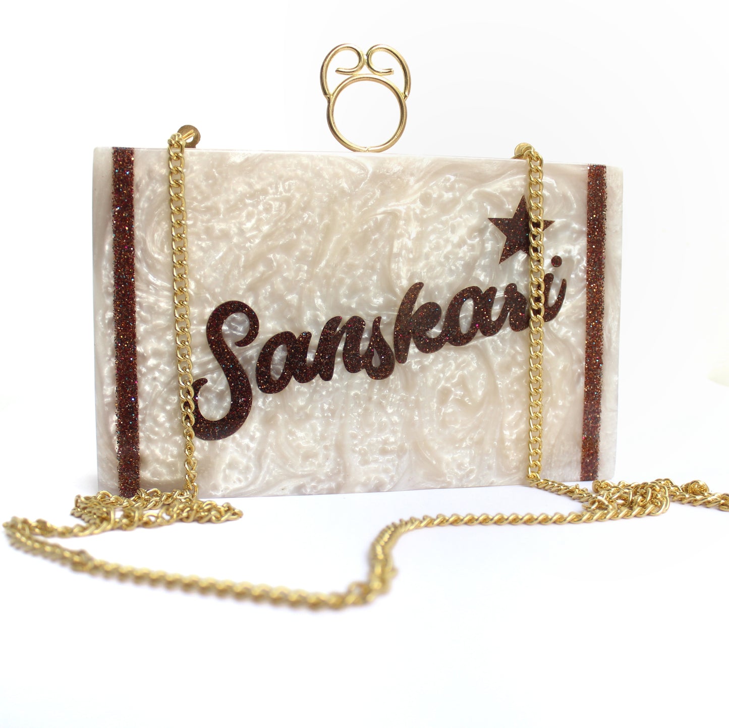Sanskari Resin Clutch