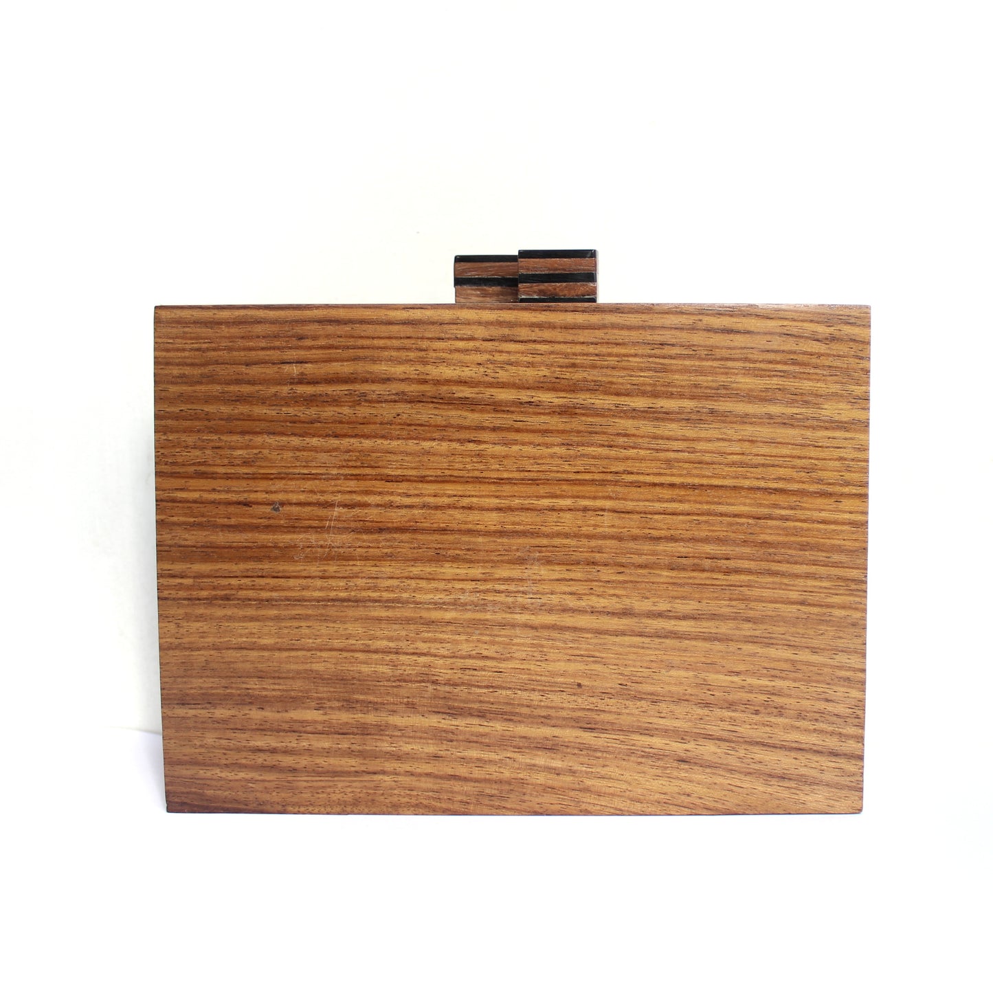 Moody Wooden Clutch
