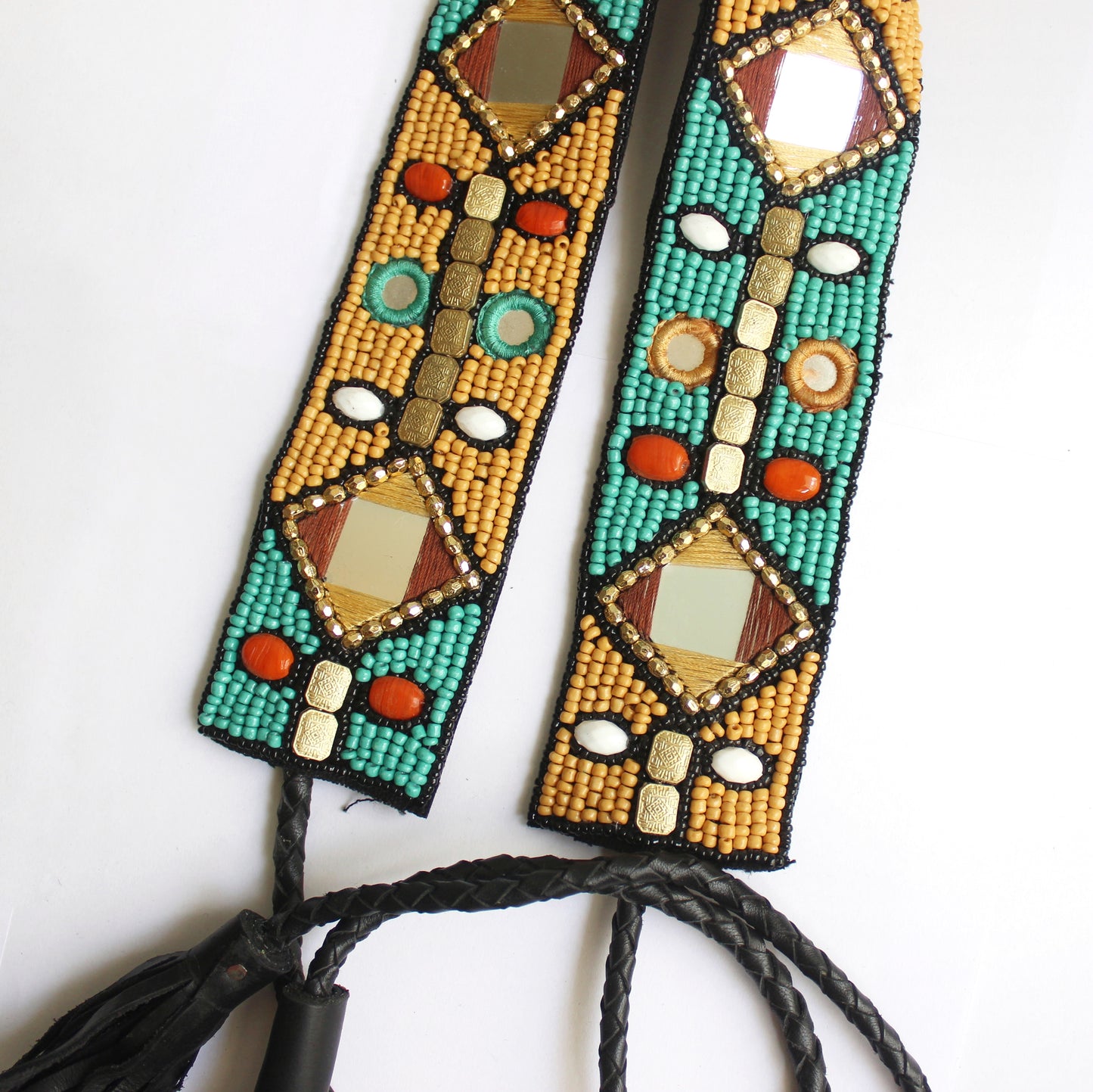 Bohemian Mirrored Waist Belt