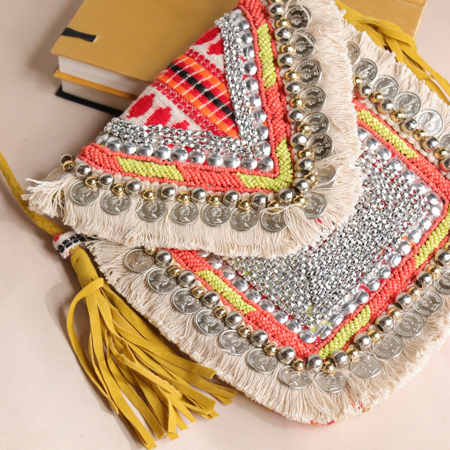 Petite Sandra Red & Yellow