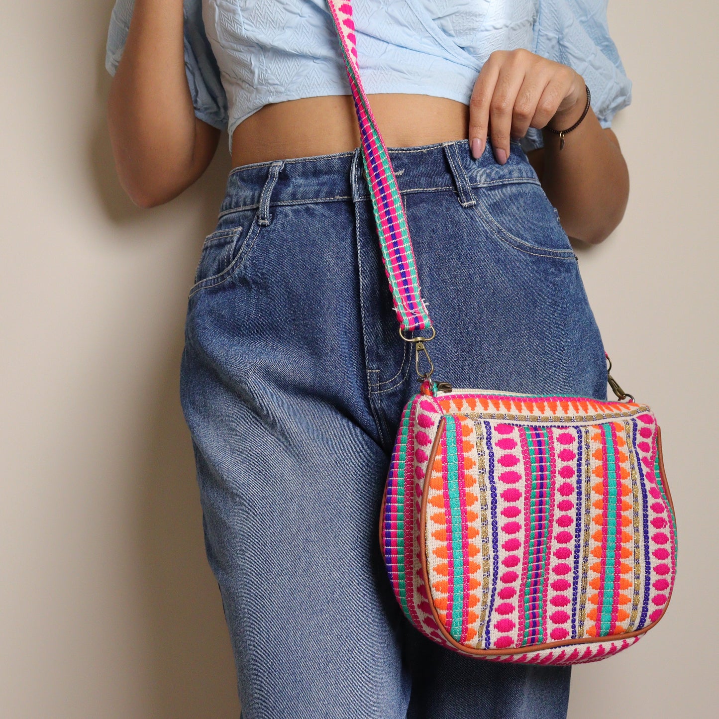 Mirage Pink Sling Bag