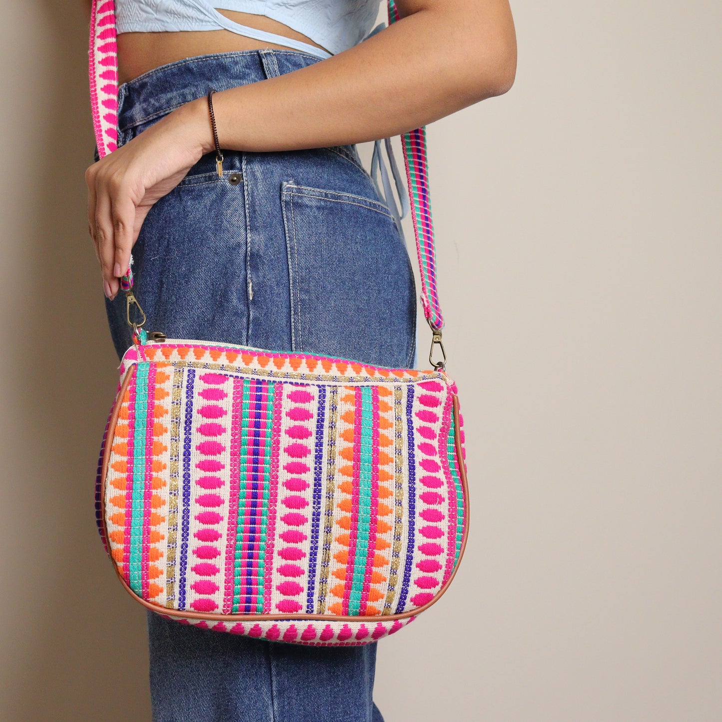 Mirage Pink Sling Bag