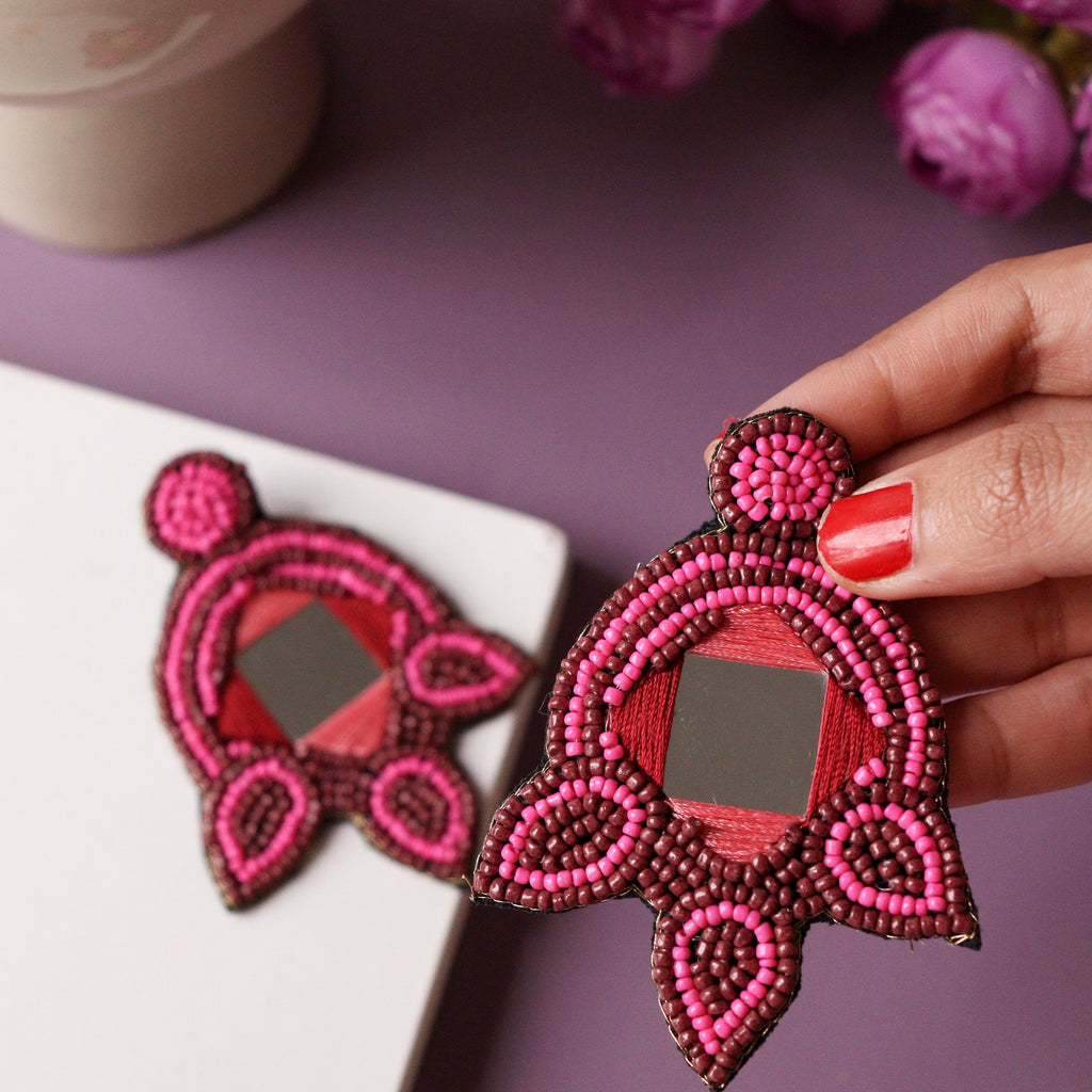 Mary Pink Earring