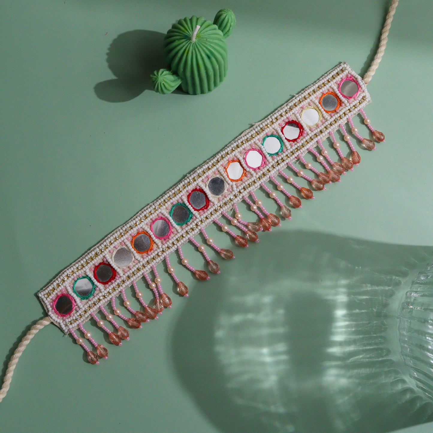 Charlene Mirror Choker