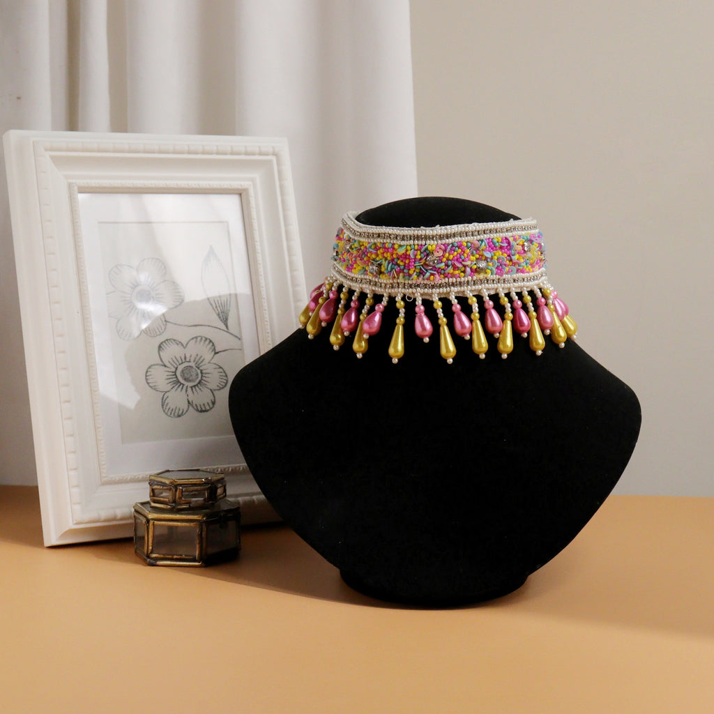 Lena Beaded Choker