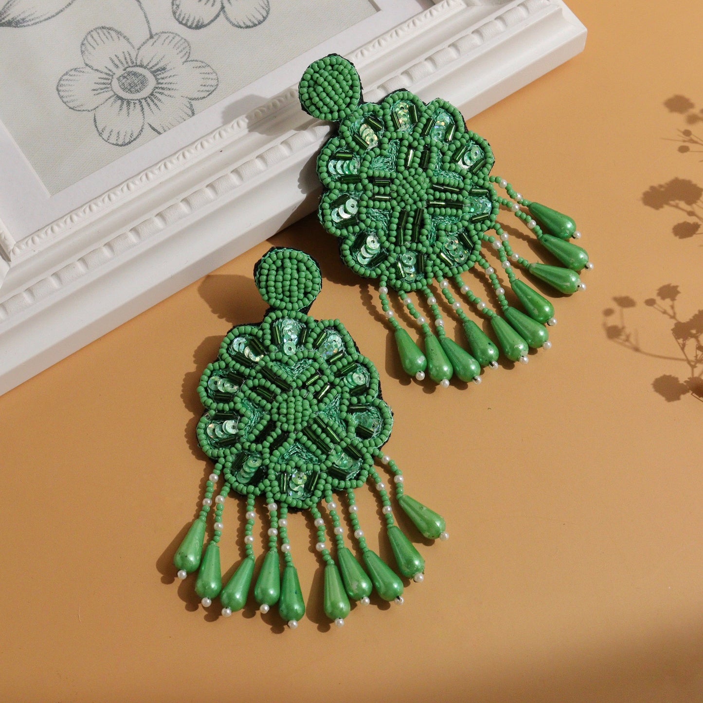 Raquel Green Earring