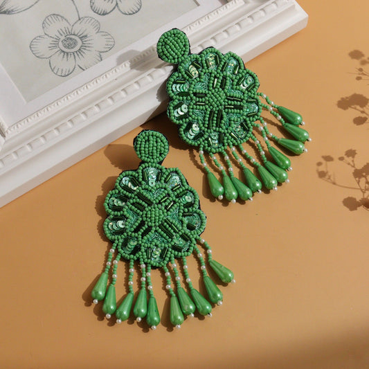 Raquel Green Earring
