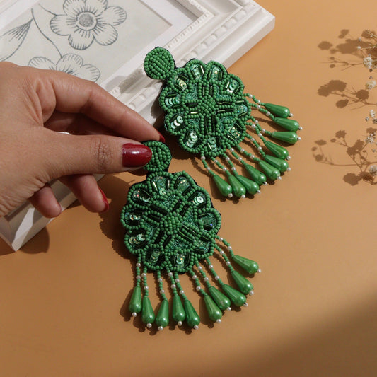 Raquel Green Earring
