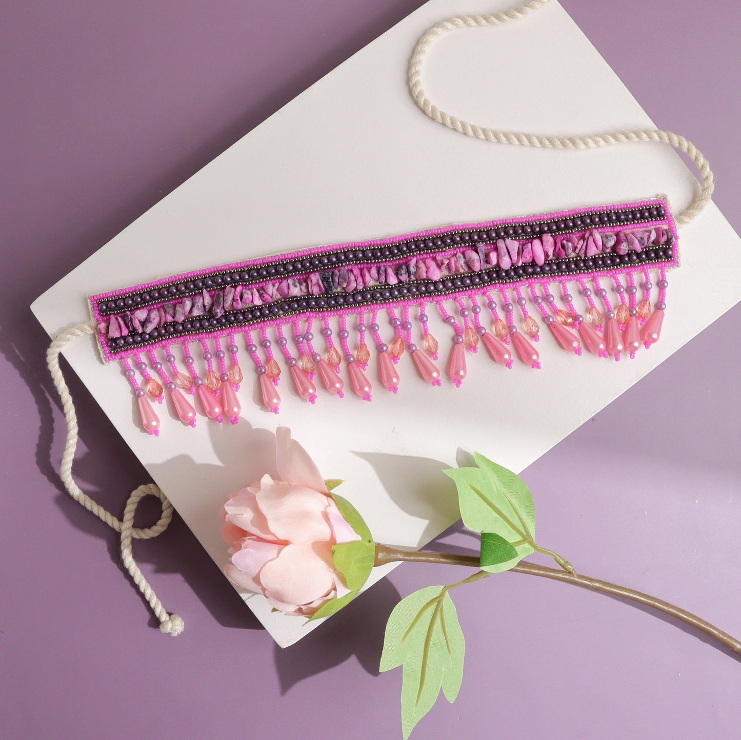 Solene Pink Choker